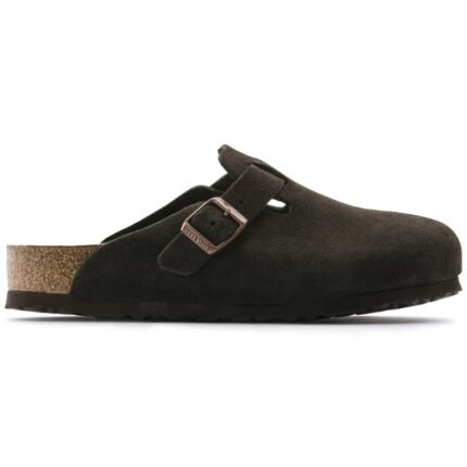 Birkenstock Boston Soft Footbed - Suede Mocha