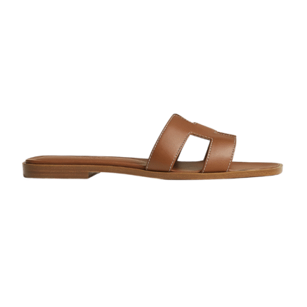 Hermes Oran Sandals brown