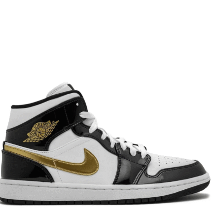 Nike Air Jordan 1 Mid - Patent Gold